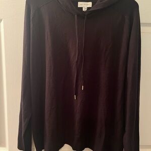 Free Assembly Cozy Black Hoodie Sweater 3X